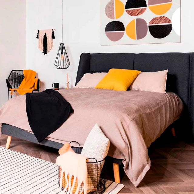 Cama Arizona King Negra