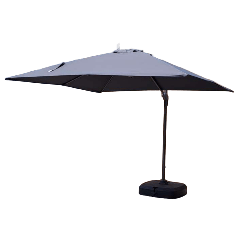 Sombrilla San Lucas charcoal 4X3