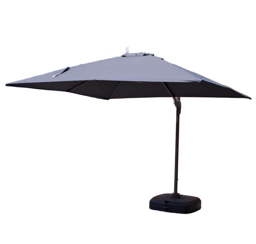 Sombrilla San Lucas charcoal 4X3