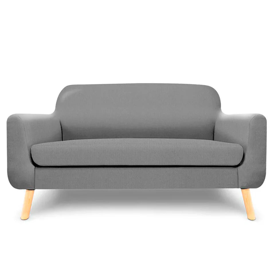 Love Seat Ginebra Gris
