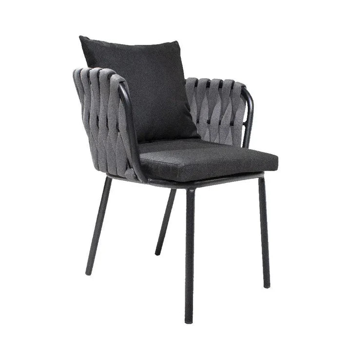 SillaLeon Negro/Gris