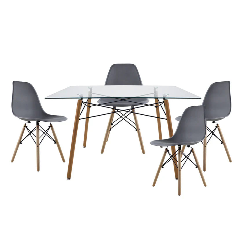 comedor rectangular glaslow