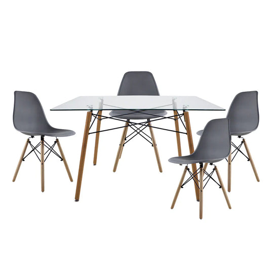 comedor rectangular glaslow