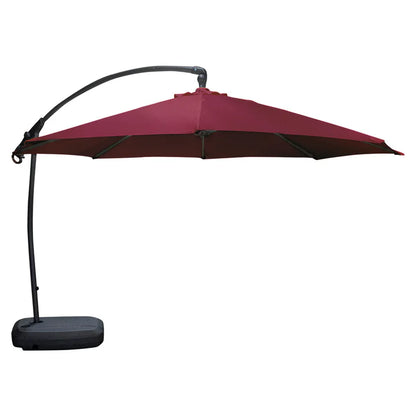 Sombrilla Hanna rojo con base