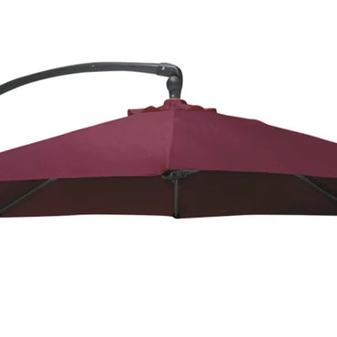 Sombrilla Hanna rojo con base