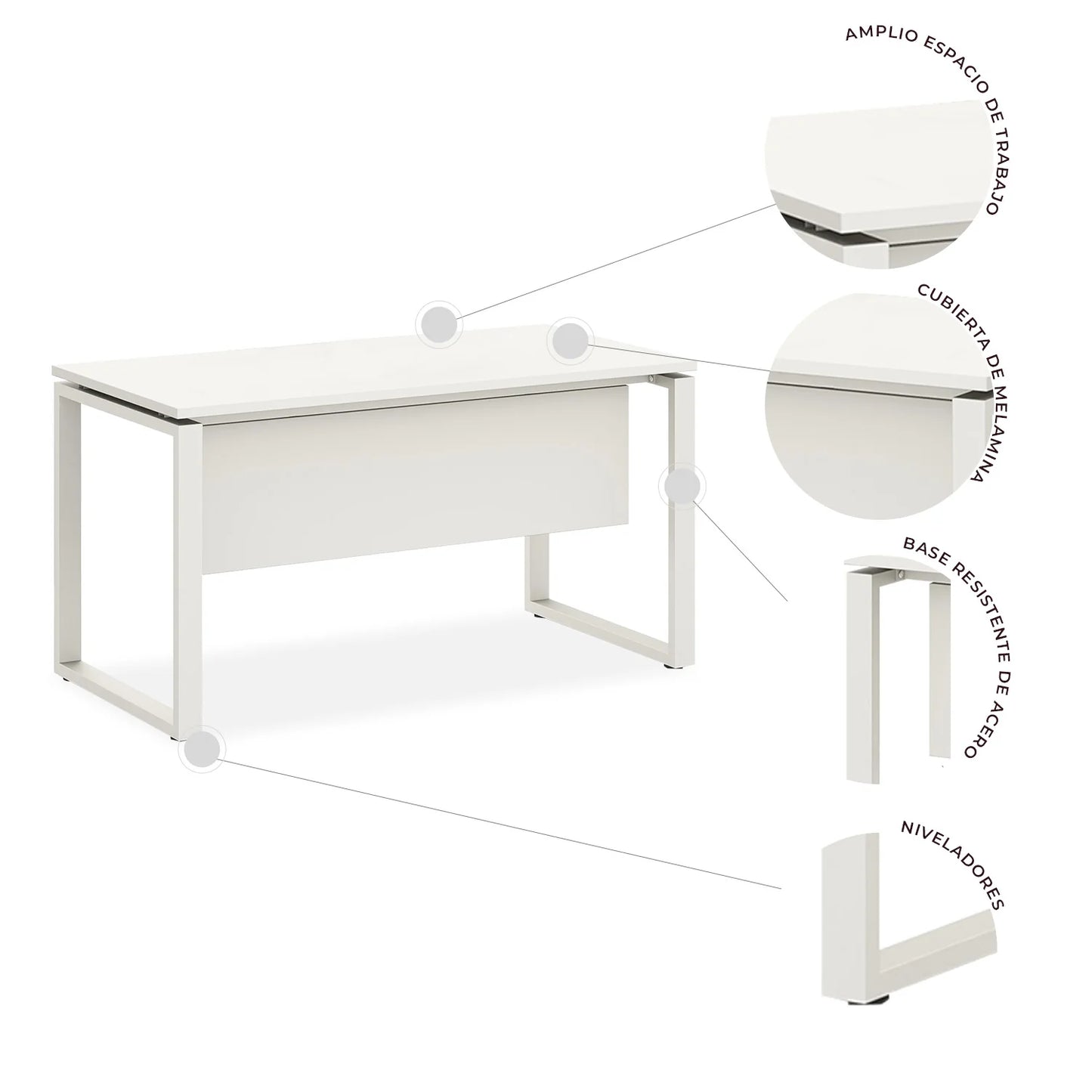 ESCRITORIO BLANCO