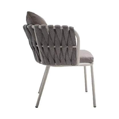 Silla Leon Gris/Blanco