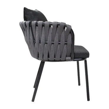 SillaLeon Negro/Gris