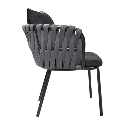 SillaLeon Negro/Gris