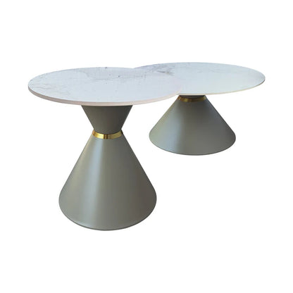 Mesa de Centro Prometeo blanca