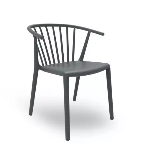 Silla Woody Gris Oscuro